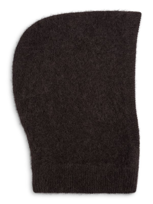 Kajsa Chunky Balaclava - Mörkbrun