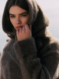 Kajsa Chunky Balaclava - Mörkbrun