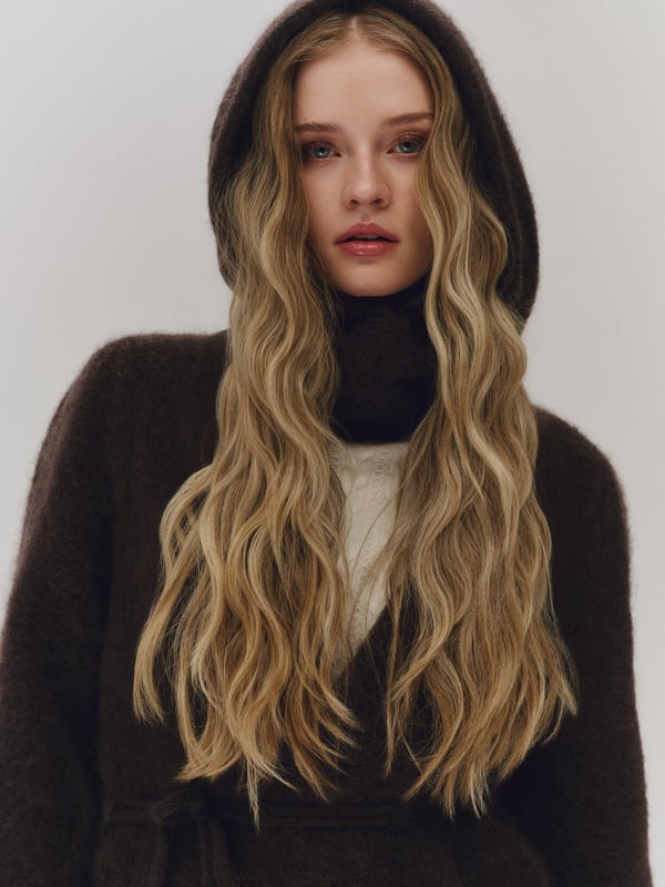 Kajsa Chunky Balaclava - Mörkbrun