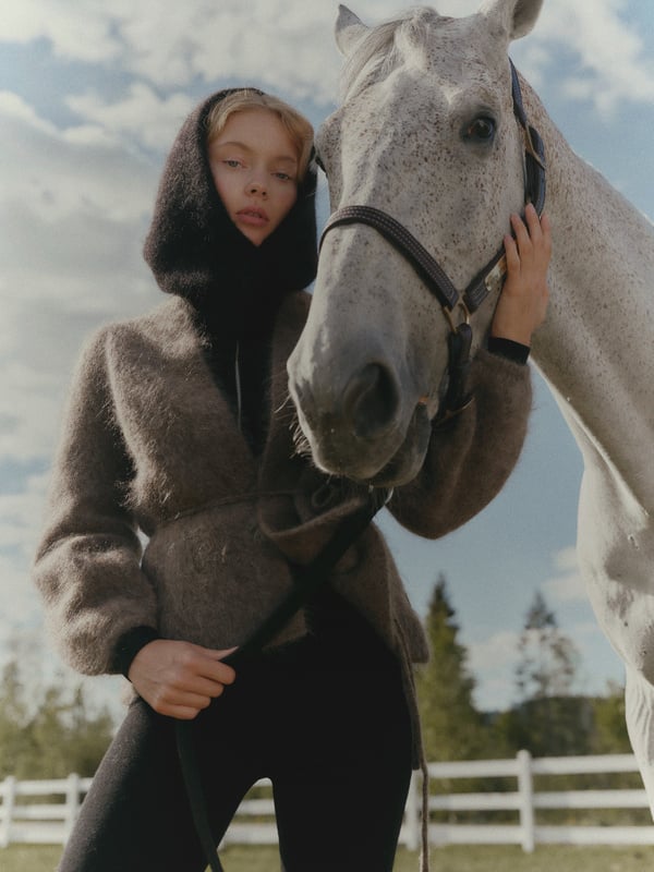Kajsa Chunky Balaclava - Svart