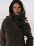 Kajsa Chunky Balaclava - Mörkbrun