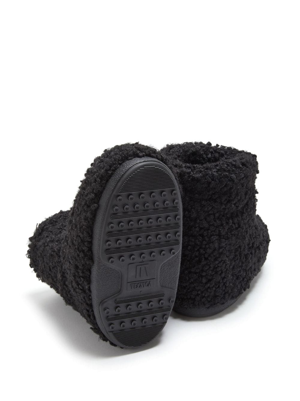 Icon Low Nolace Faux Astrakan - Black