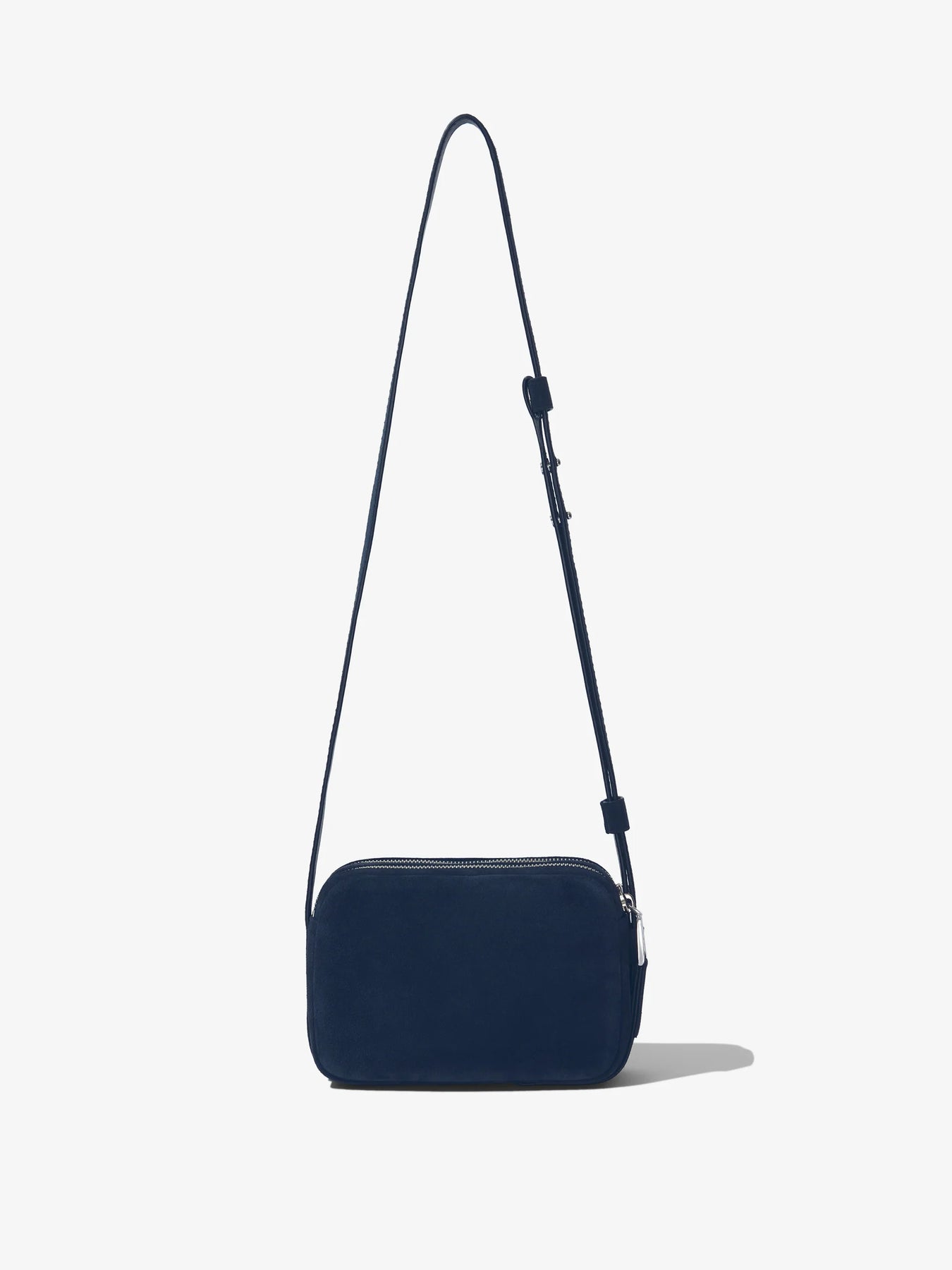 Suede Watts Camera Bag - Navy