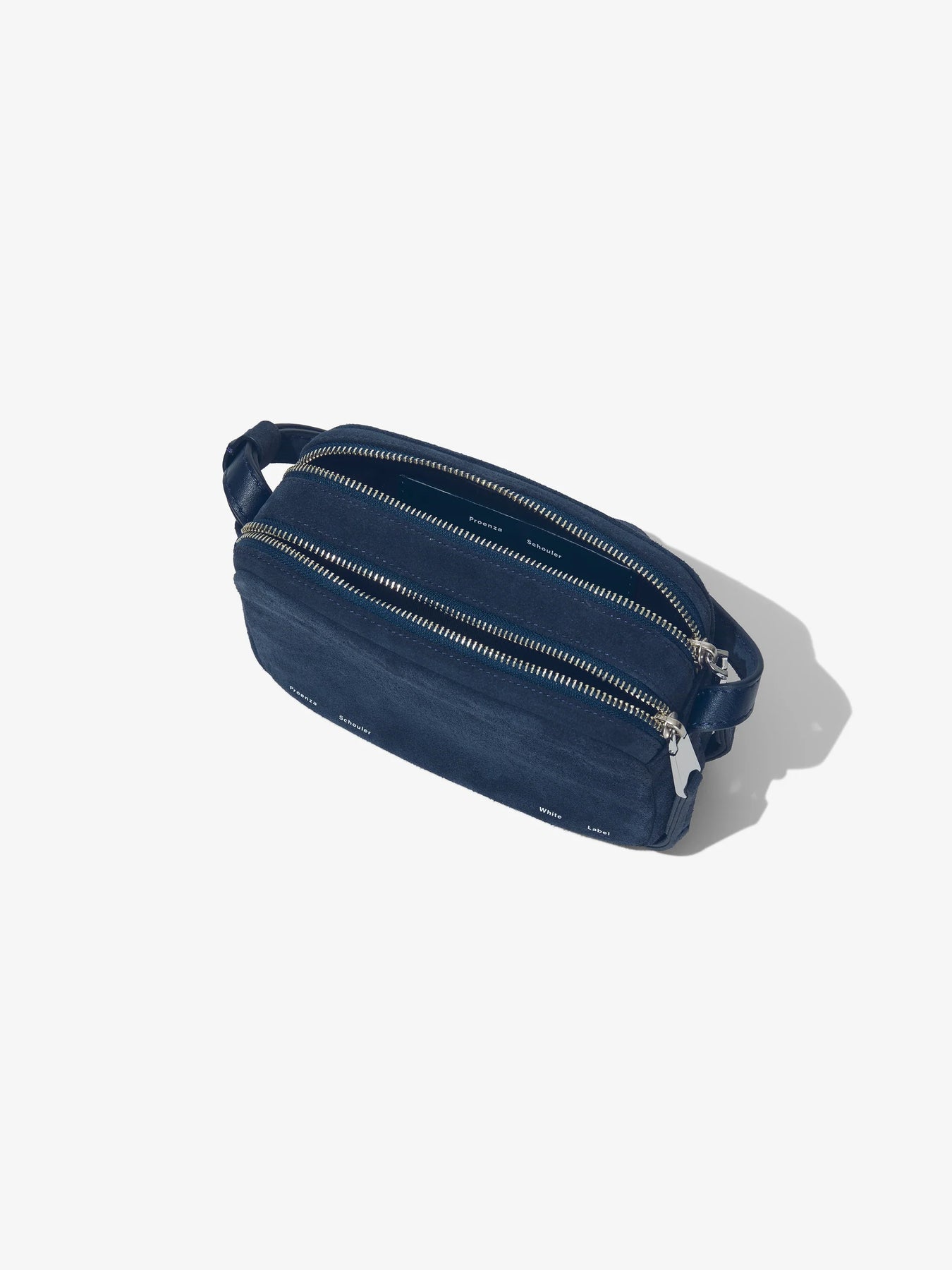 Suede Watts Camera Bag - Navy