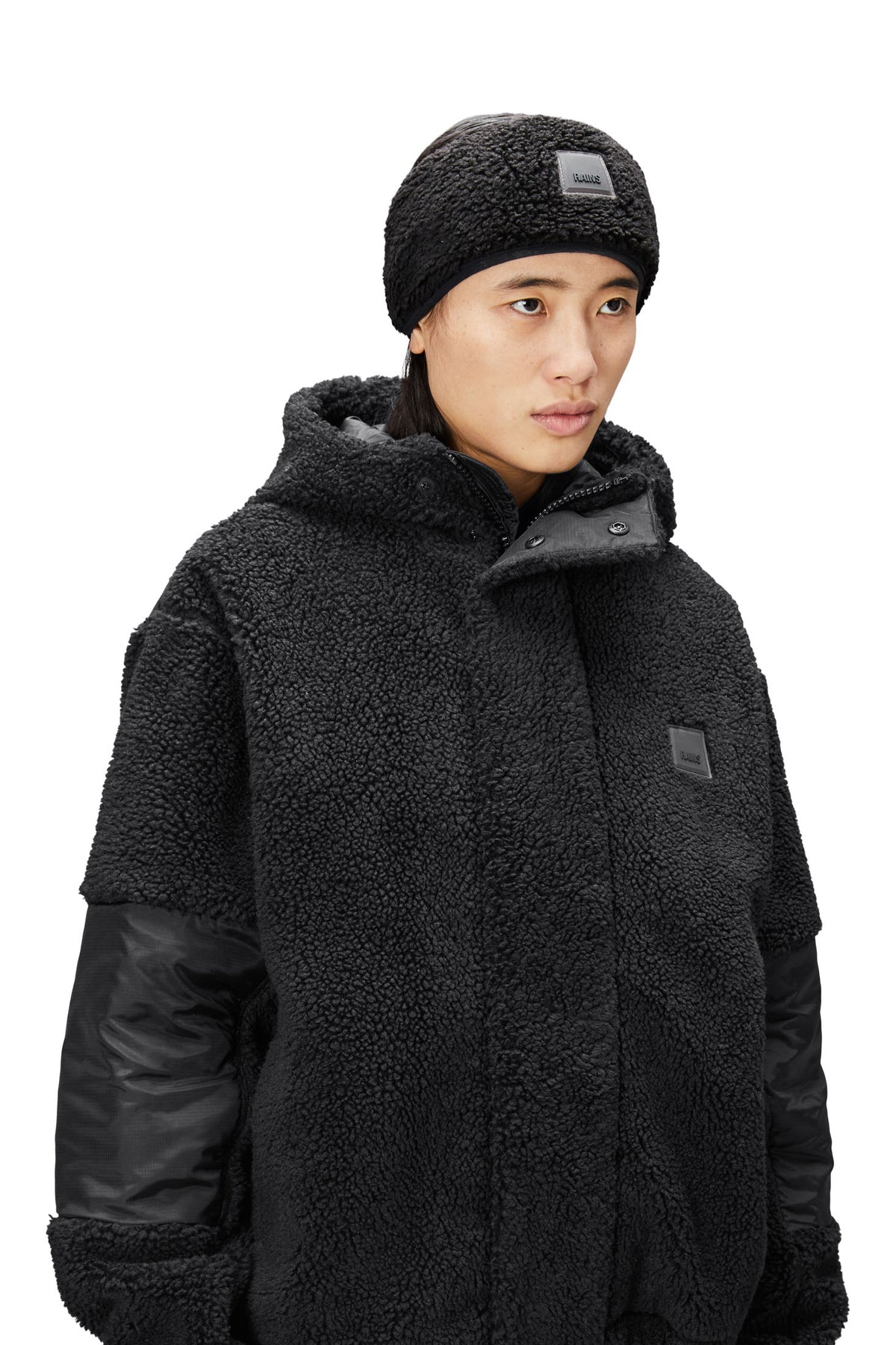 Kofu Fleece Headband - Black