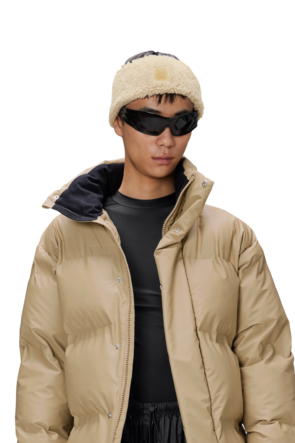 Kofu Fleece Headband - Sand