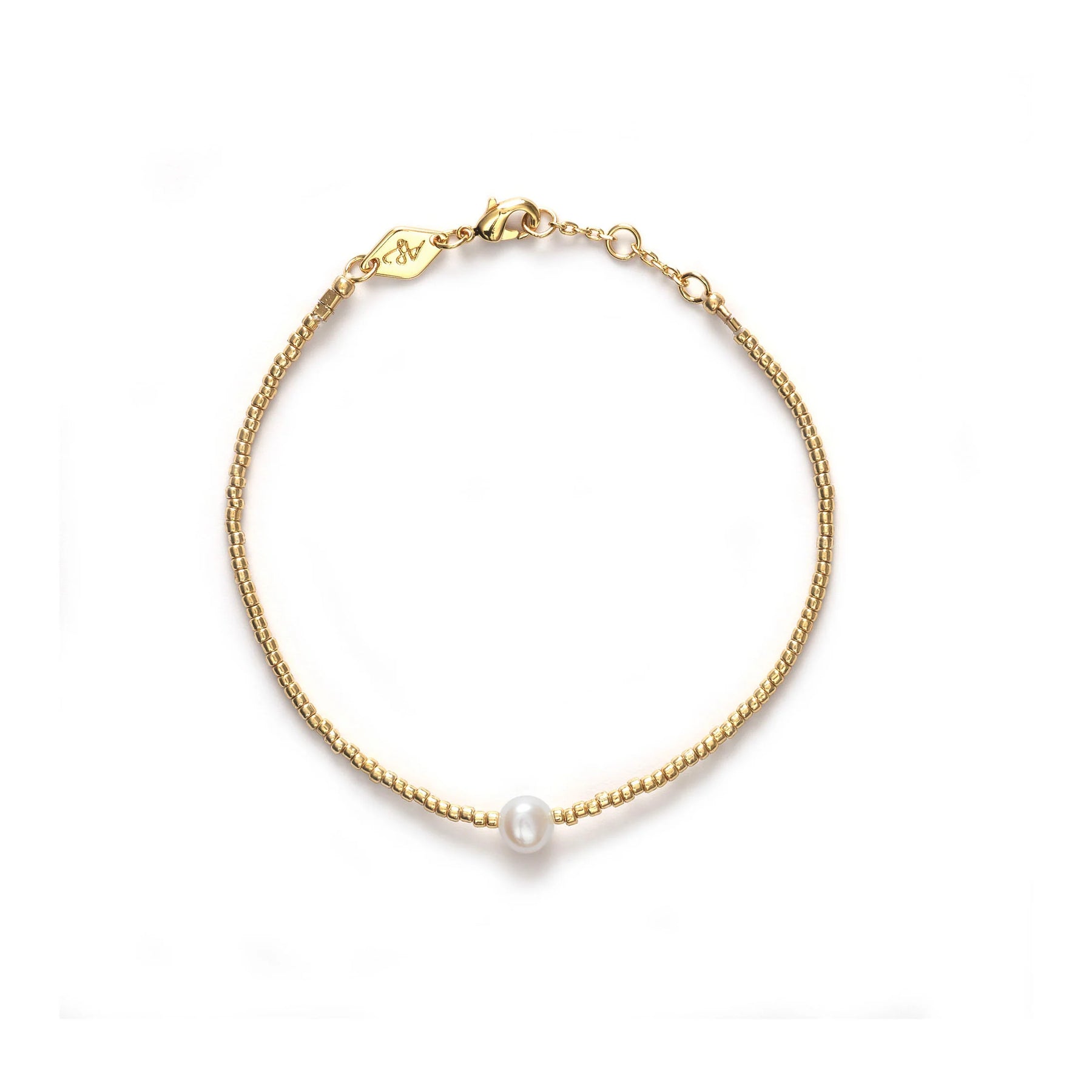Pearly Bracelet - Guld
