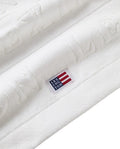Velour Logo Handduksset 50x70 - Vit
