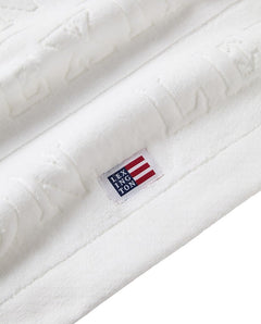 Velour Logo Towel Set 50X70 - White