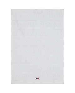 Velour Logo Towel Set 50X70 - White