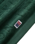 Velour Logo Towel Set 50X70 - Juniper Green