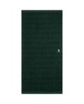 Velour Logo Handduksset 50X70/70X130 - Juniper Green