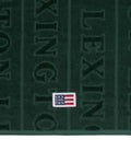 Velour Logo Handduksset 50X70/70X130 - Juniper Green