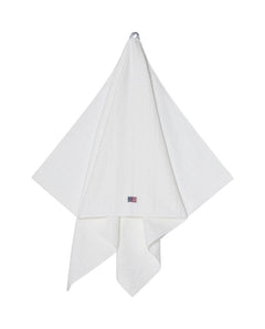 Velour Logo Towel Set 50X70/70X130 -  White