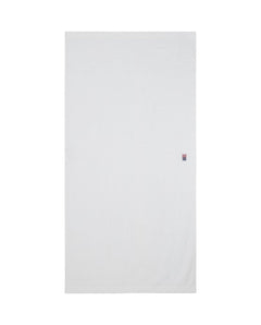 Velour Logo Towel Set 50X70/70X130 -  White