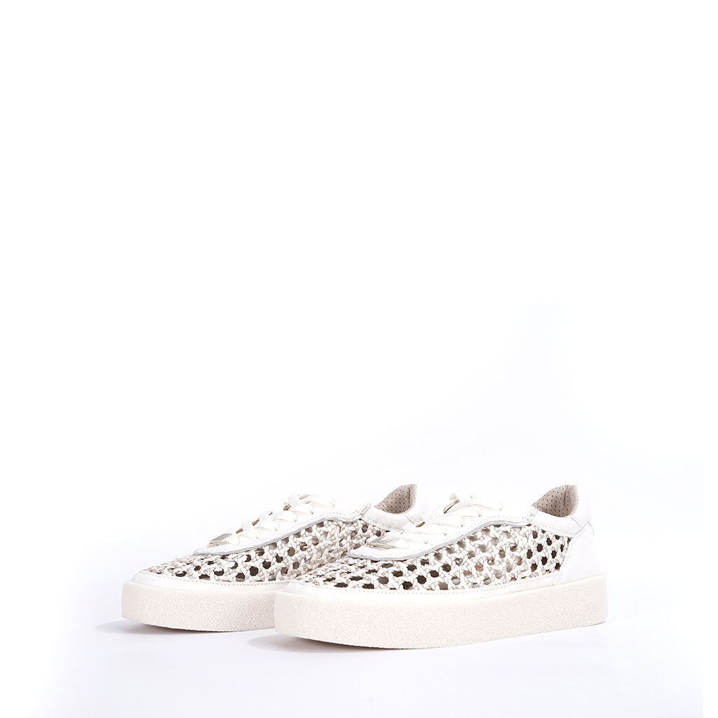 P2022 Donna - Woven Bianco/Platino