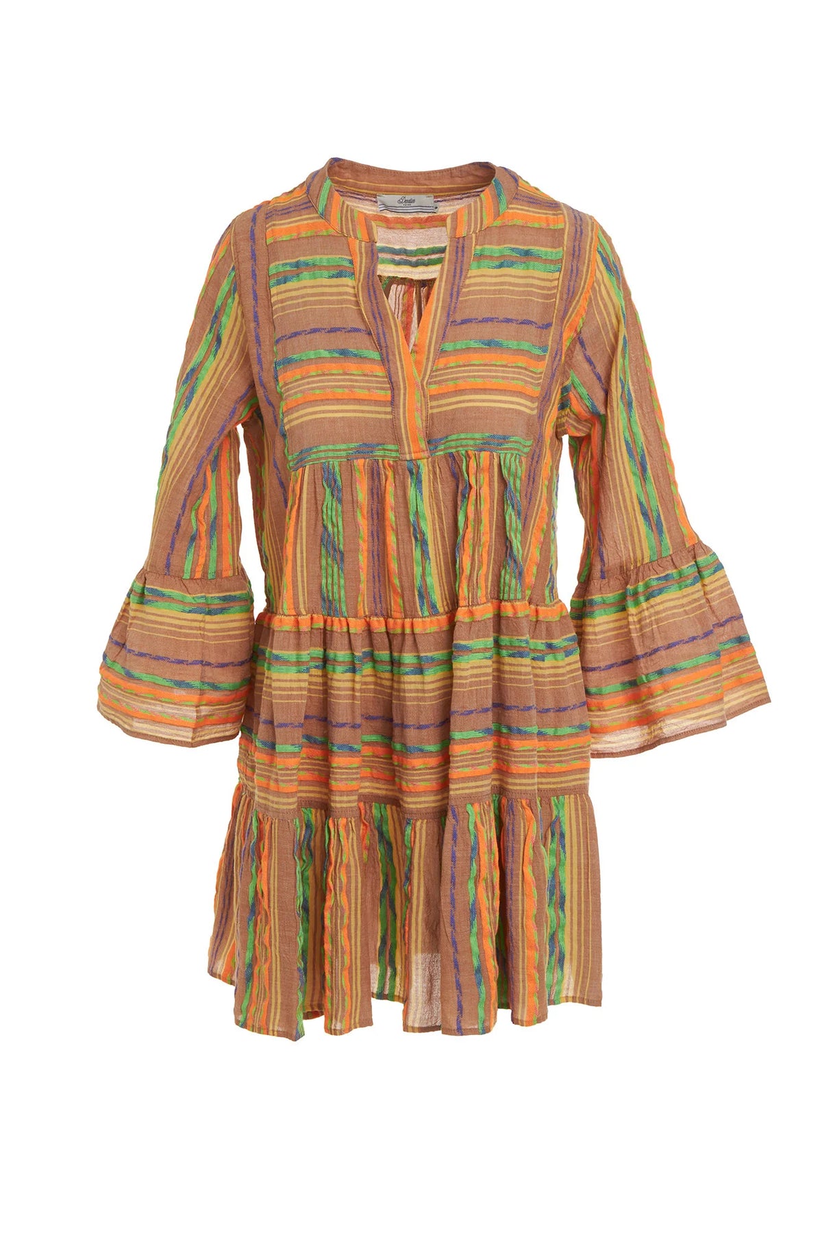 Ella - Beige/Orange