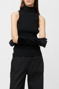 Spark Turtleneck Top - Jet Black