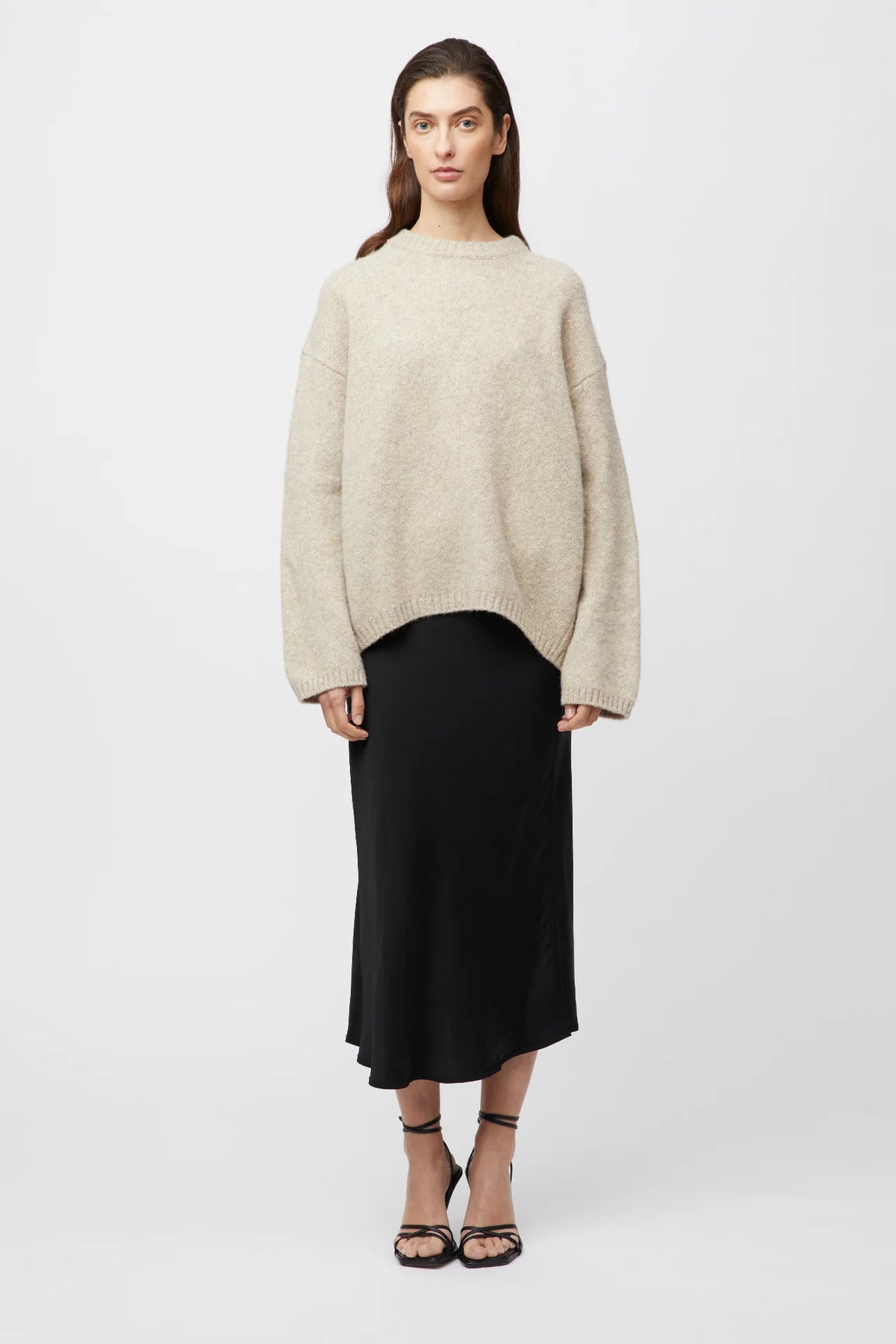 Sierra Undyed Roundneck Sweater - Everest