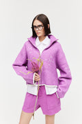 Zip Jacket - Radiant Orchid