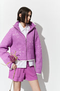 Zip Jacket - Radiant Orchid