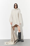 Fam Sweater Long - Bone White