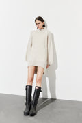 Fam Sweater Long - Bone White
