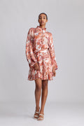 Aliah - Orange Paisley