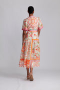 Maggie Long Linen Dress - Ivory