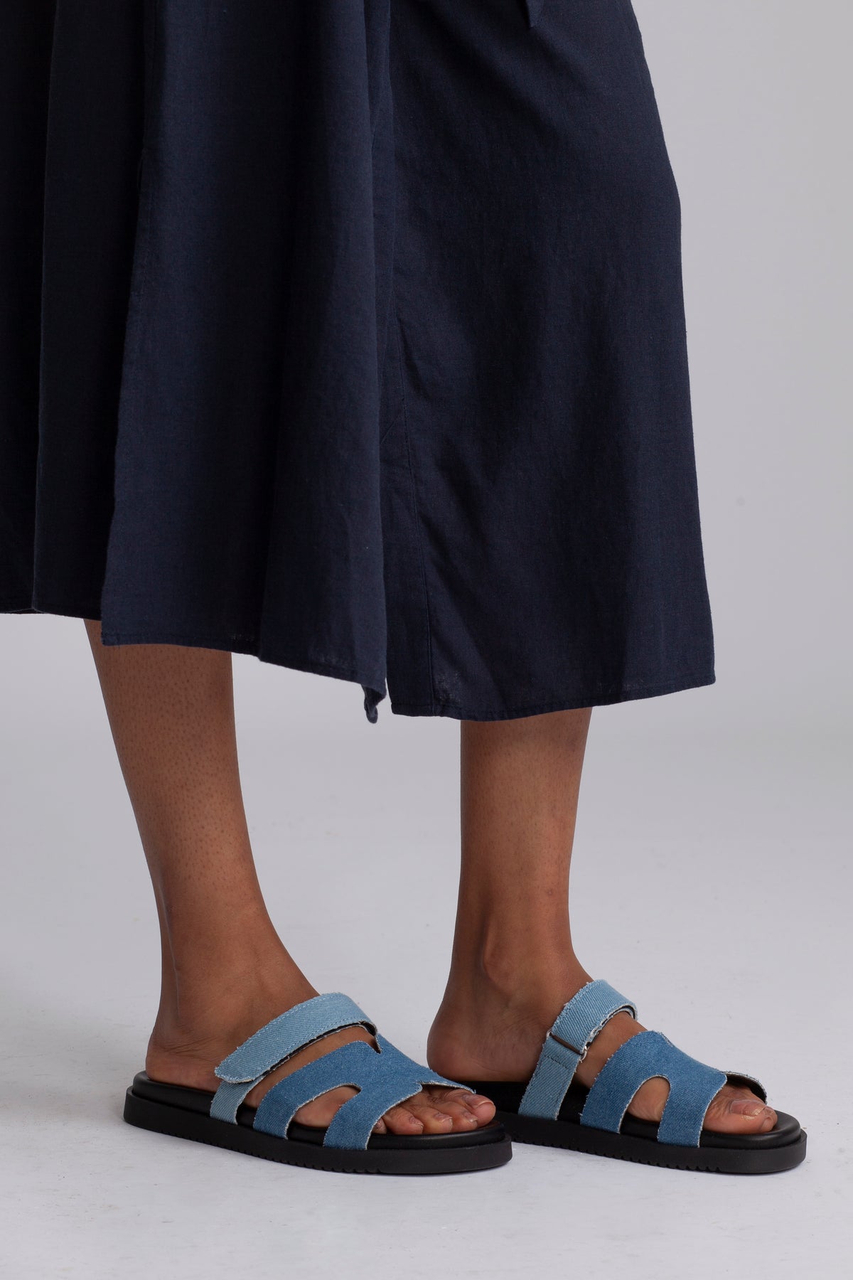 Missile-E Sandal - Blå Denim