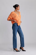 Shade Knit Cardigan - Dusty Apricot