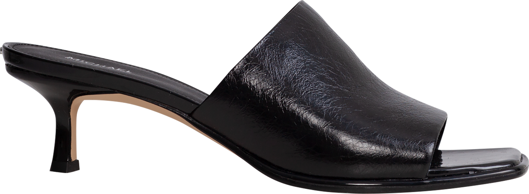 Lara Kitten Sandal - Black