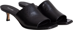 Lara Kitten Sandal - Black