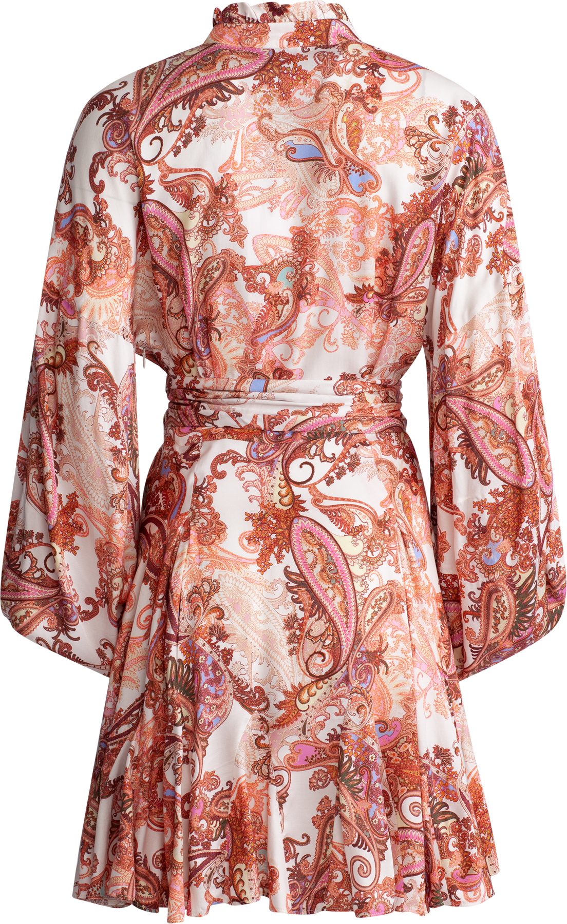 Aliah - Orange Paisley