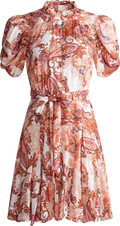 Iris - Orange Paisley