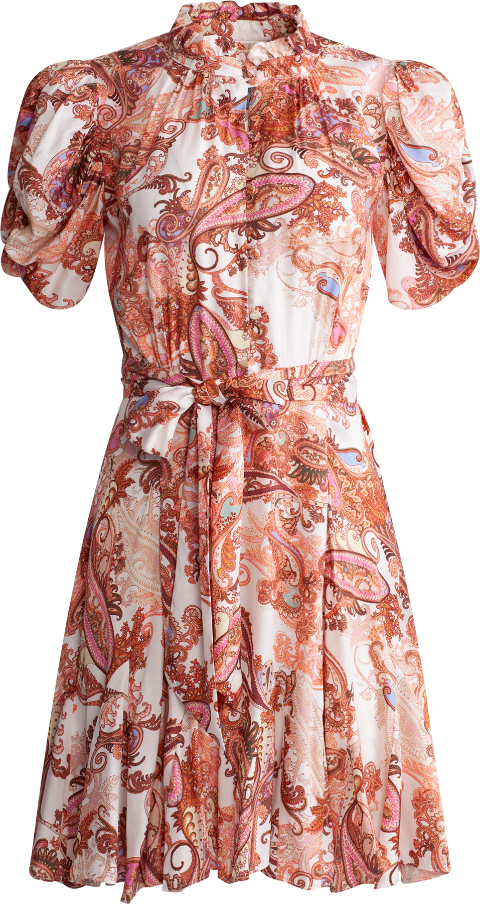 Iris - Orange Paisley