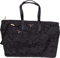 Lg Packable Tote - Black