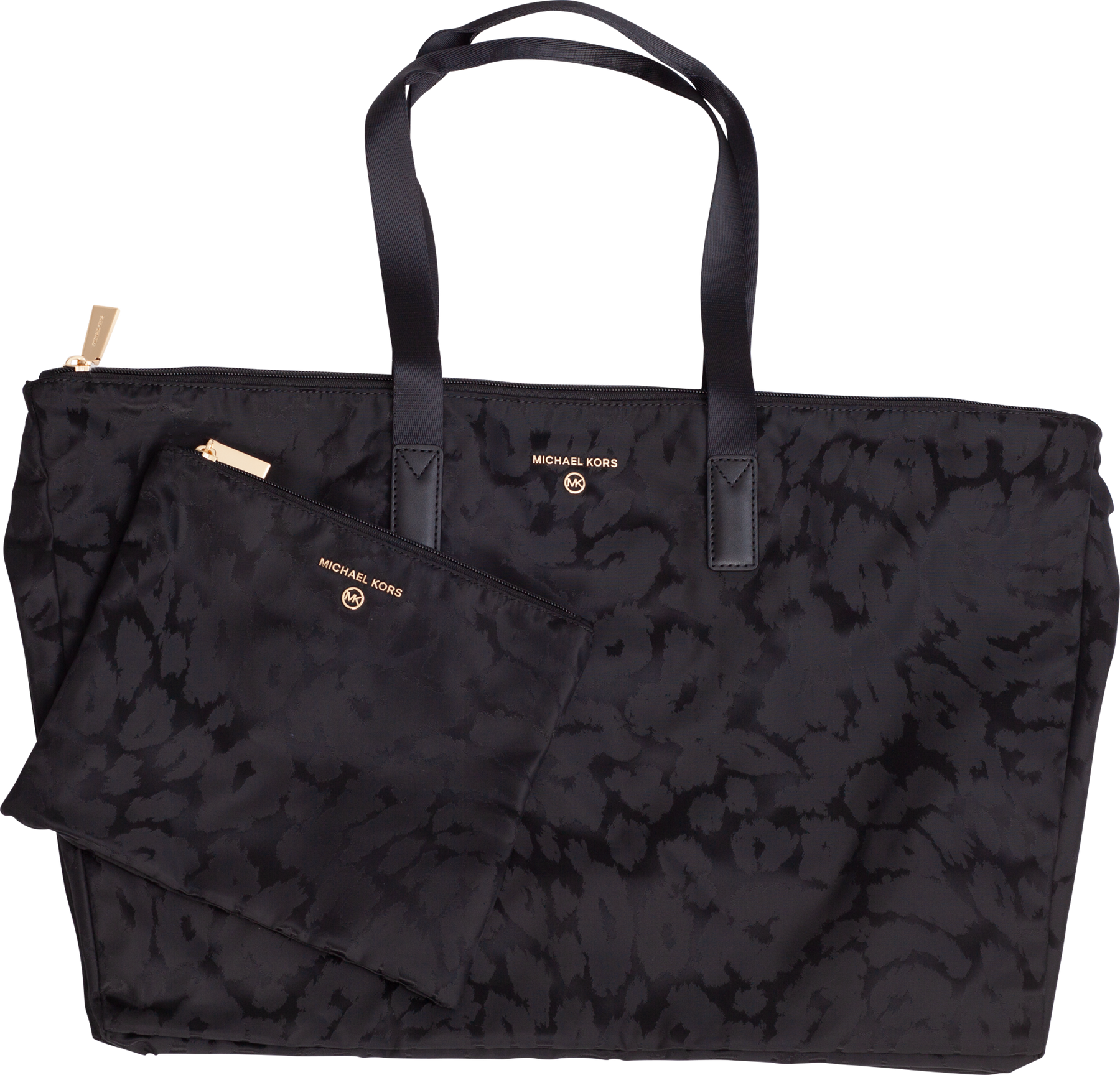 Lg Packable Tote - Black