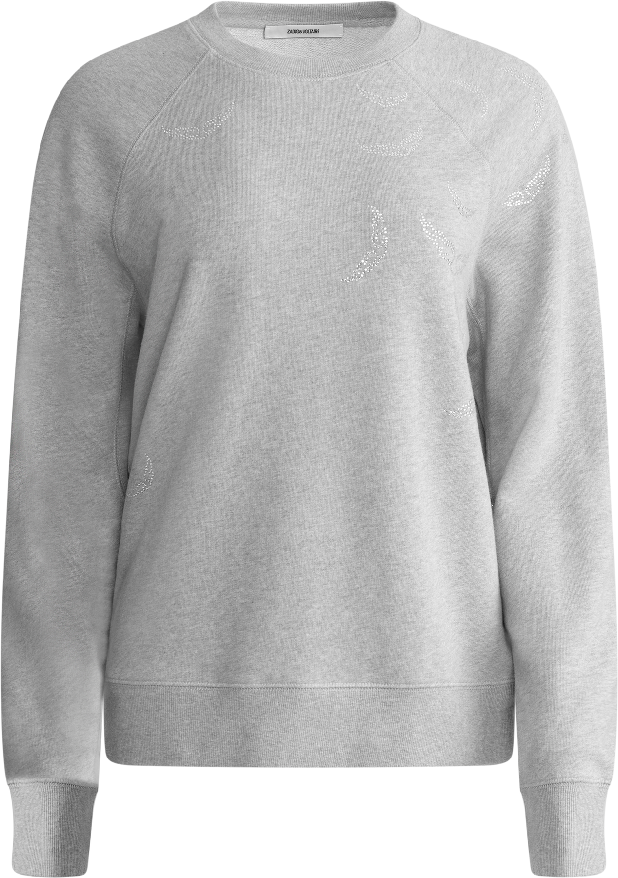 Upper Mo Rain Strass Wings - Gris Moyen