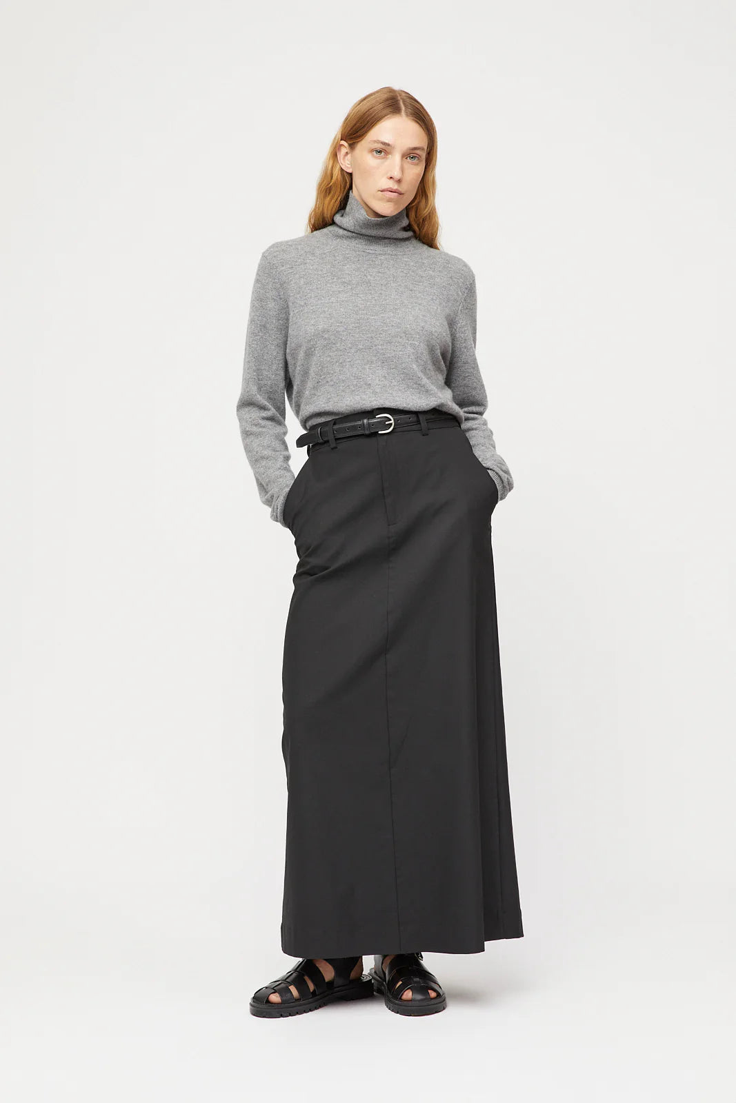 Classic Leather Belt - Jet Black