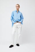 Coastal Shirt - Cornflower Blue Stripe