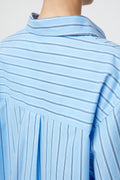 Coastal Shirt - Cornflower Blue Stripe