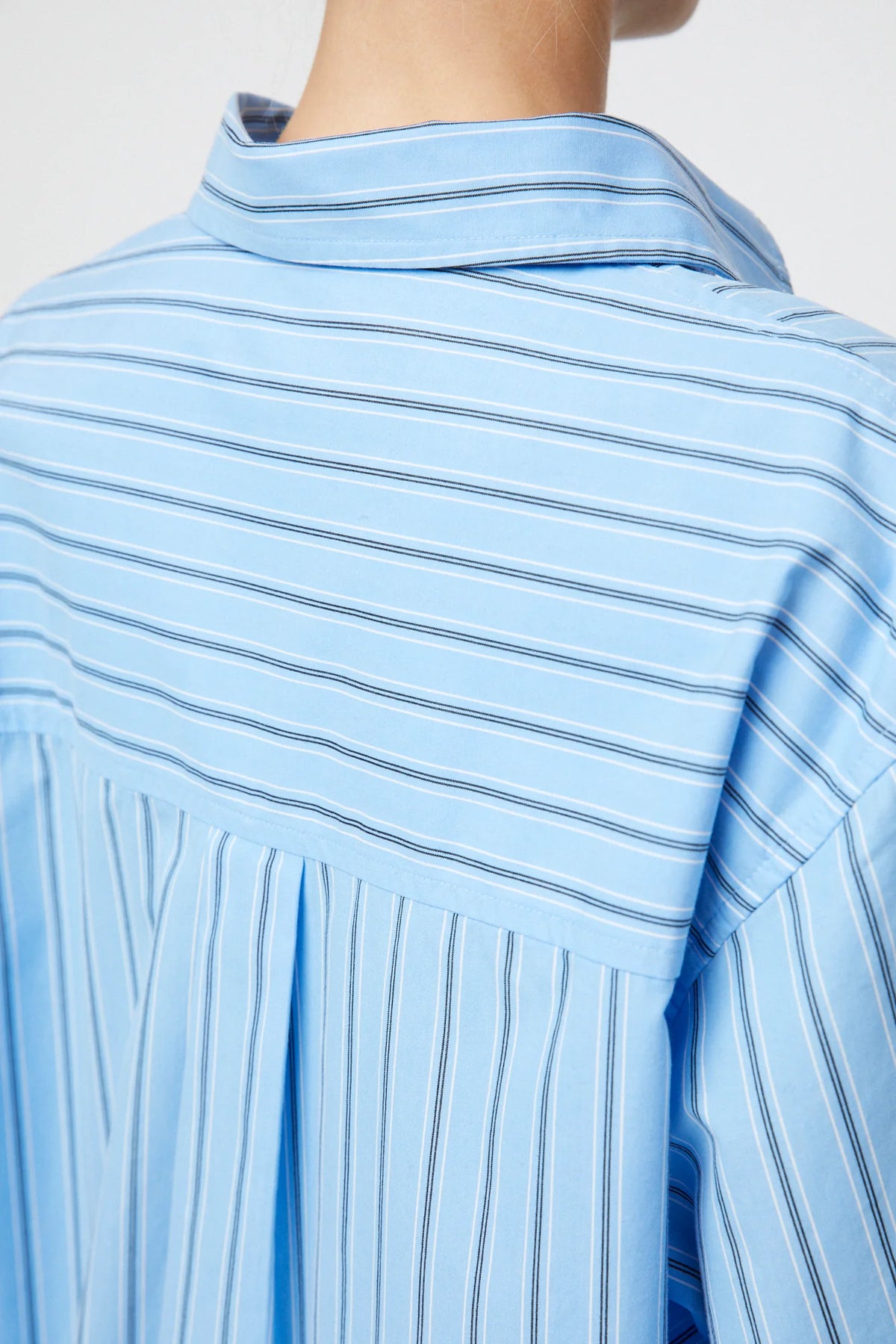 Coastal Shirt - Cornflower Blue Stripe