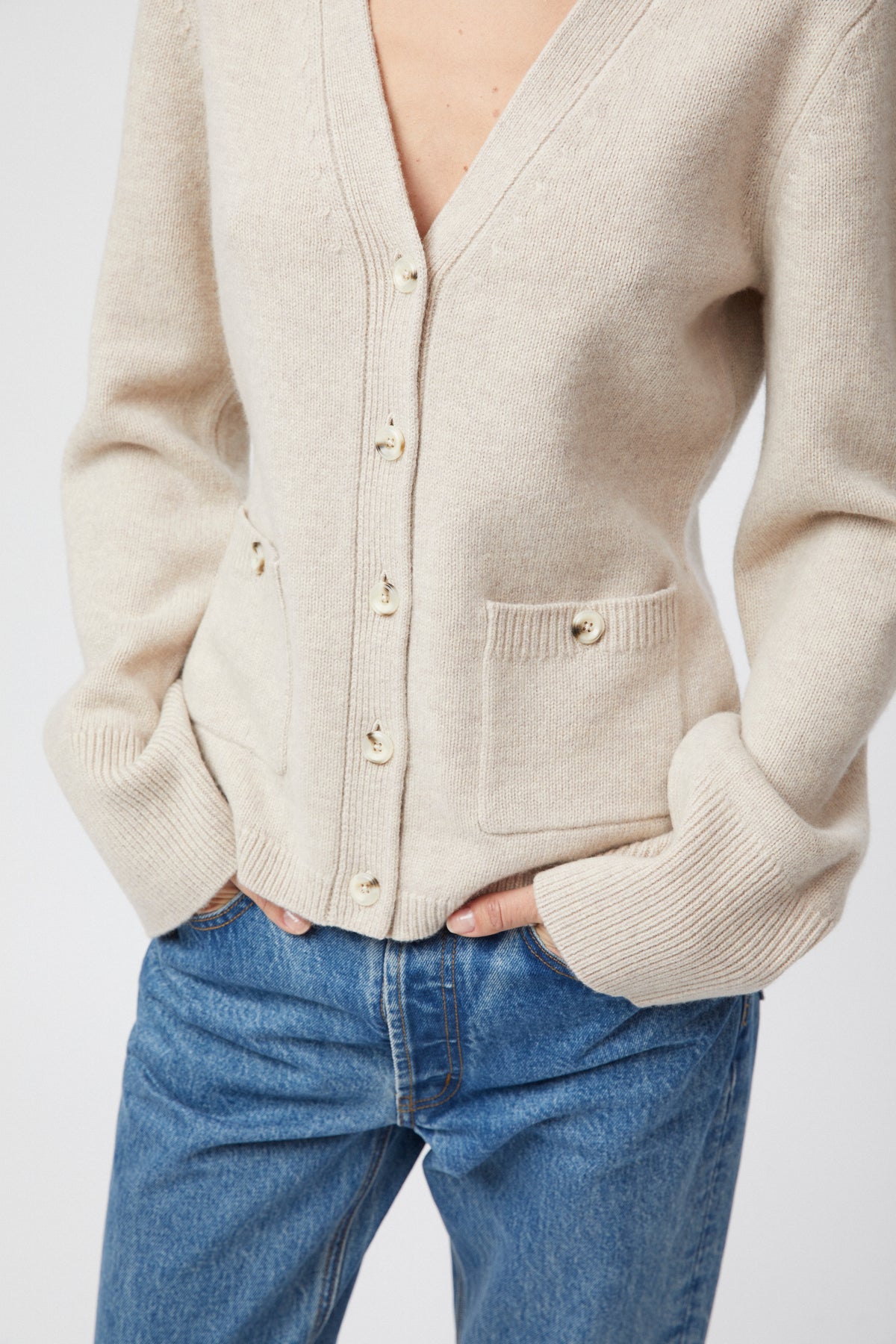 Adele Cardigan - Barley