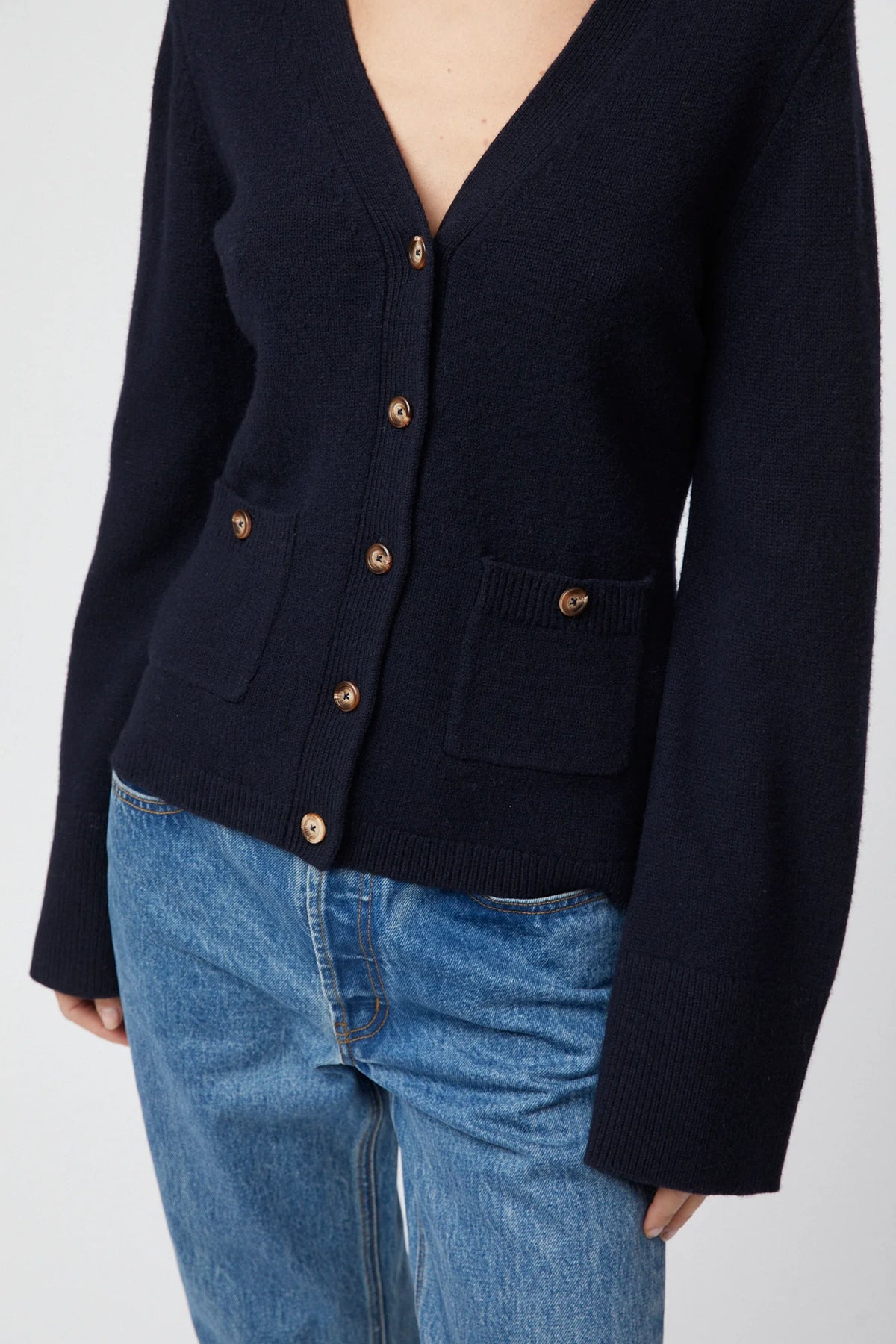 Adele Cardigan - Marinblå