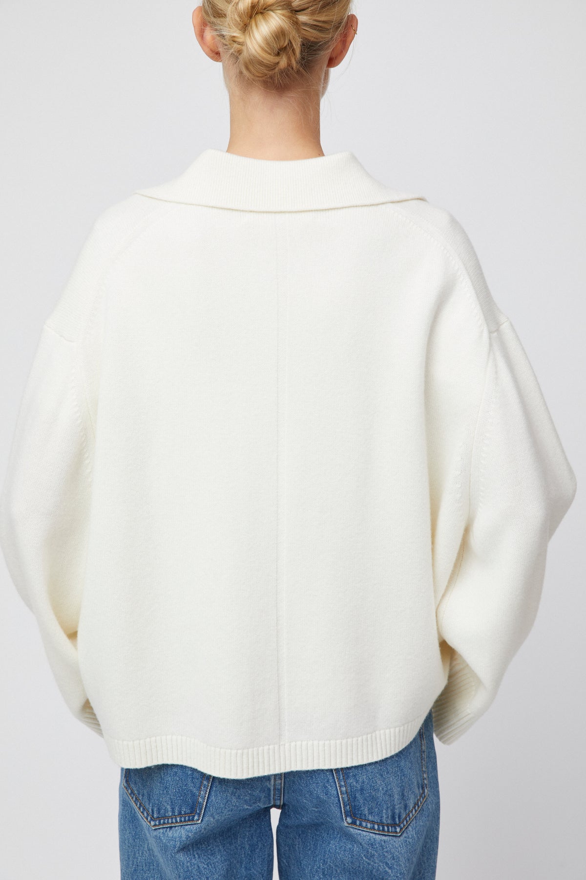 Cape Cod Polo Sweater - Macadamia