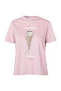 Sacamino Ss T-Shirt - Ice Egret