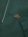 Standard Half Zip Logo Sweat - Darkest Spruce