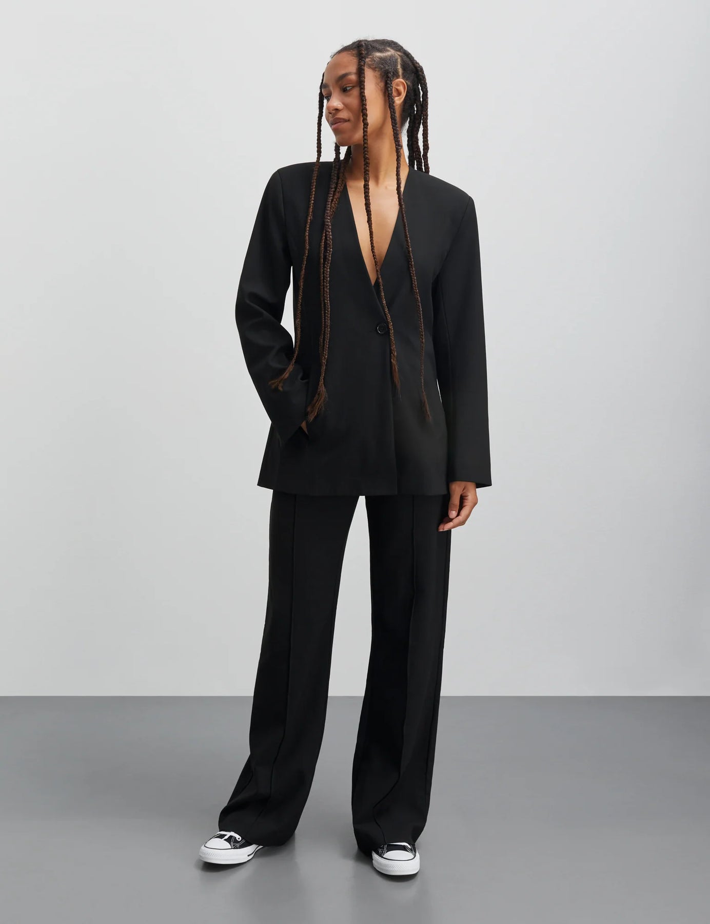Recycled Sportina Perry Pants - Svart