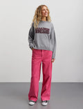 Recy Soft Knit Tilona Sweater - Light Grey Melange